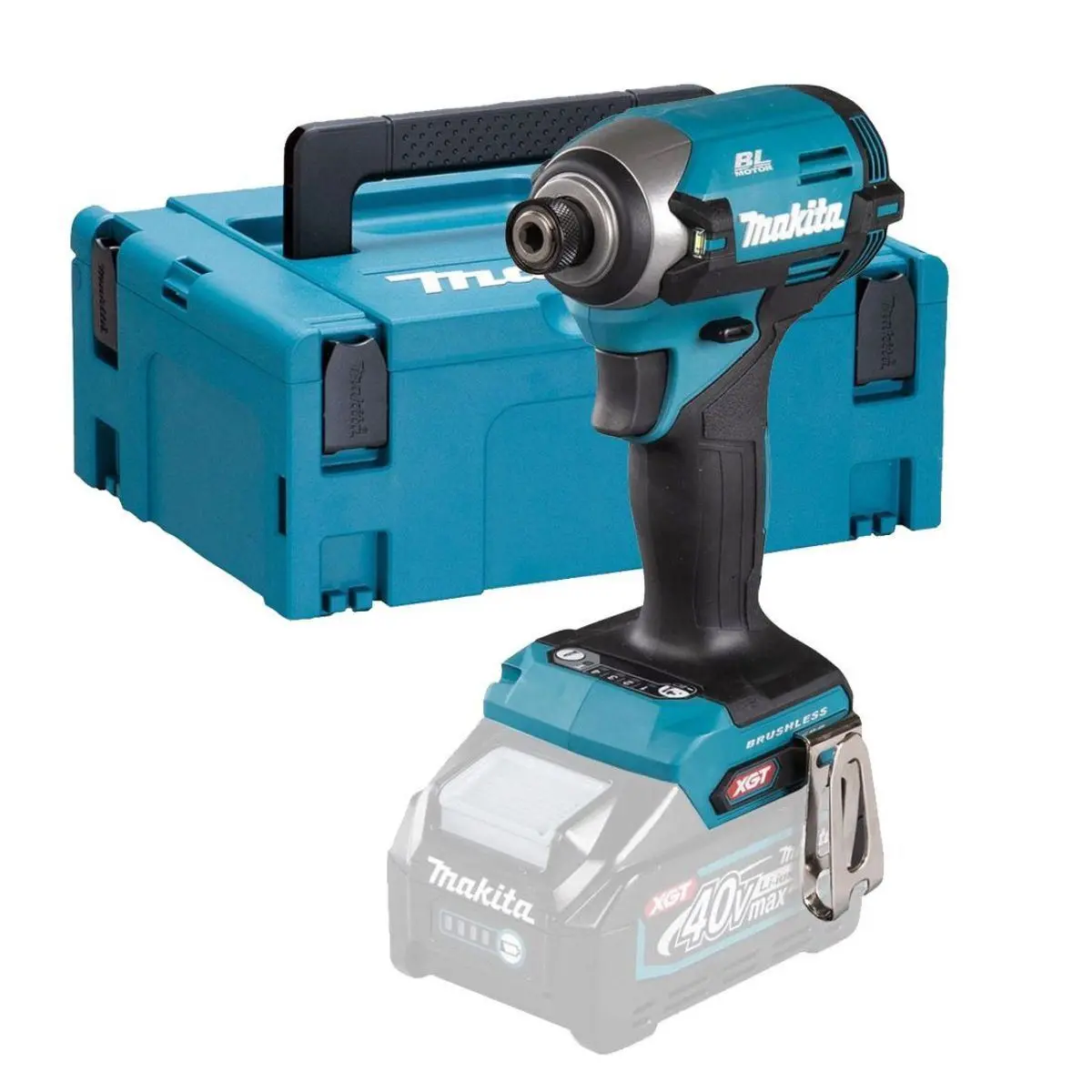 Makita Td003gz01 40Vmax Xgt 1/4" Brushless Impact Driver With Case 1