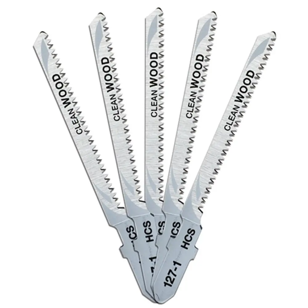 Dewalt 76Mm Hcs T-Shank Scroller Jigsaw Wood Cutting Blades Dt2168-Qz Pack Of 5 1