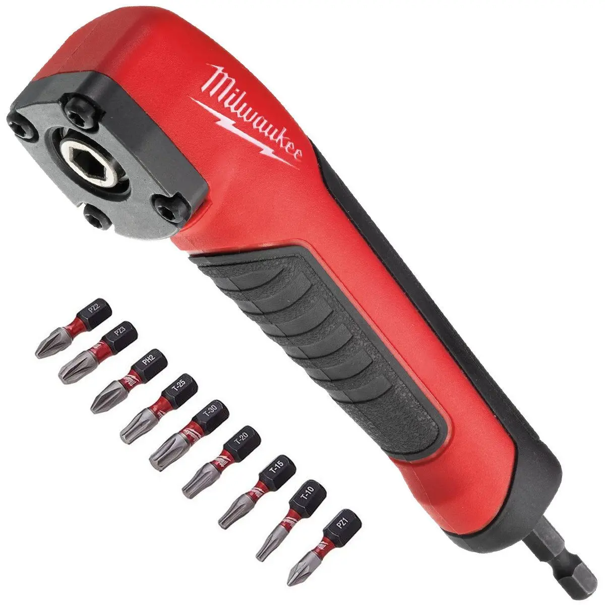 Milwaukee Shockwave Impact Duty Right Angle Attachment 11 Piece Set 4932471274 1