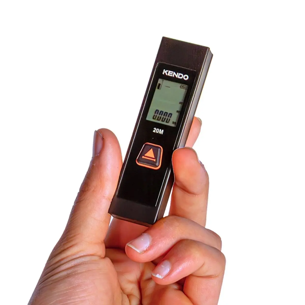 Kendo 20M Laser Measure – Compact Digital Distance Meter, ±2Mm Accuracy, One-Button, Ip54, Pocket Size 1