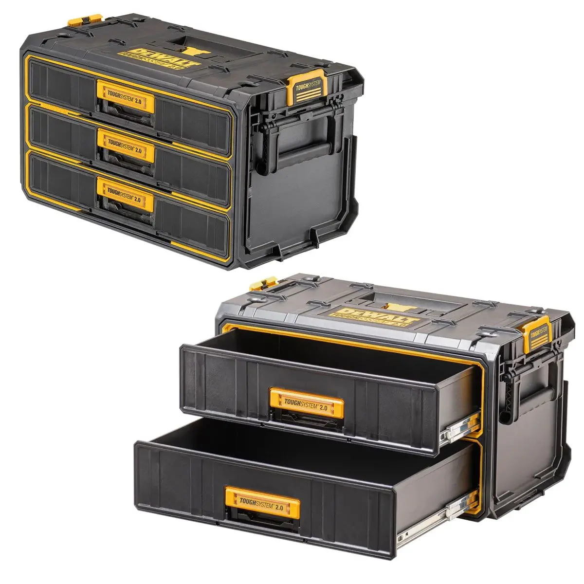 Dewalt 2 X Toughsystem Drawer Toolbox Organiser 2.0 1