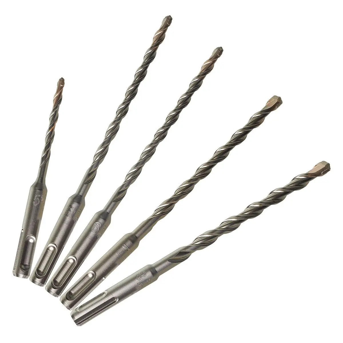 Milwaukee 5 Piece M2 2 Cut Sds Plus Drill Bit Set 4932352834 1