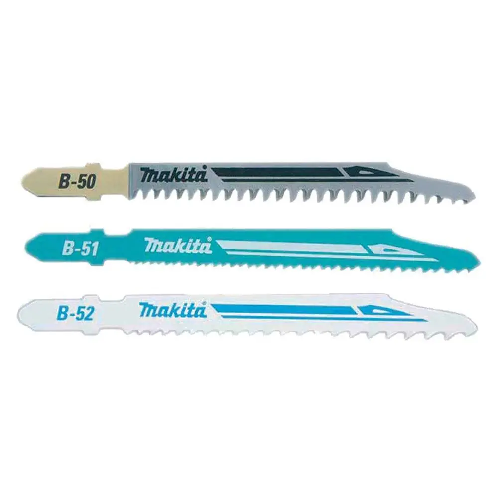 Makita B-06292 Super Express Assorted Jigsaw Blades Pack Of 3 1