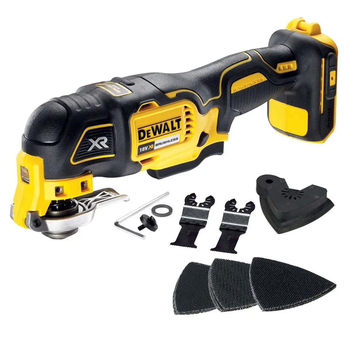 Dewalt Dcs355n 18V Li-Ion Cordless Brushless Oscillating Multi-Tool Body Only 1