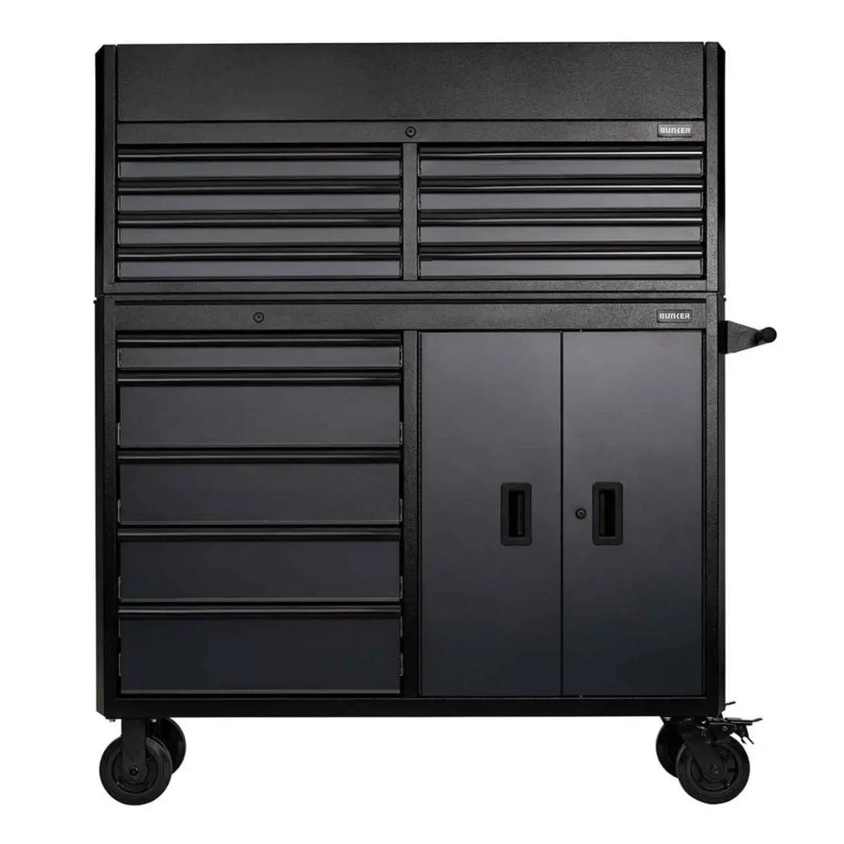 Draper B200-52C-G/52Rg Bunker 52" Combined Roller Cabinet And Tool Chest 13 Drawer Grey 24256 1
