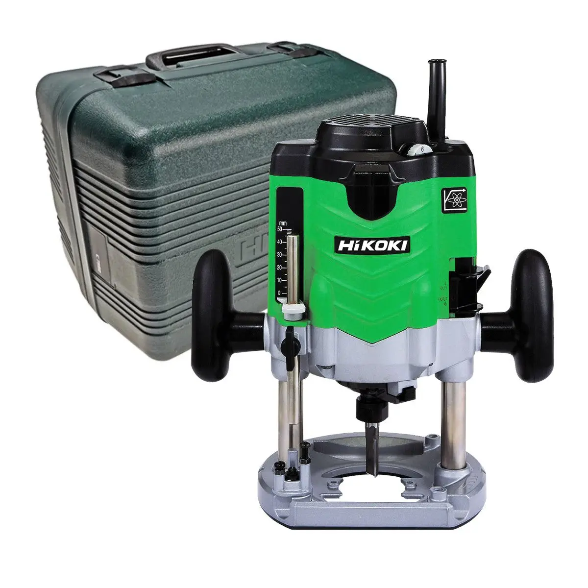Hikoki M12vej6z 1/2" Variable Speed Router 230V/2000W In Carry Case 1