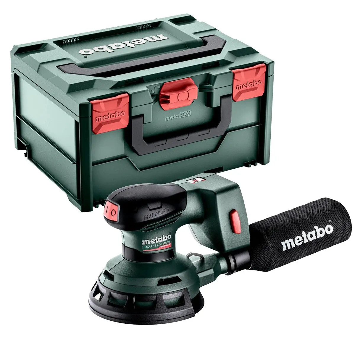 Metabo Sxa 18 Ltx 125 Bl 18V Brushless 125Mm Random Orbital Sander Body Only & Metabox 600146840 1