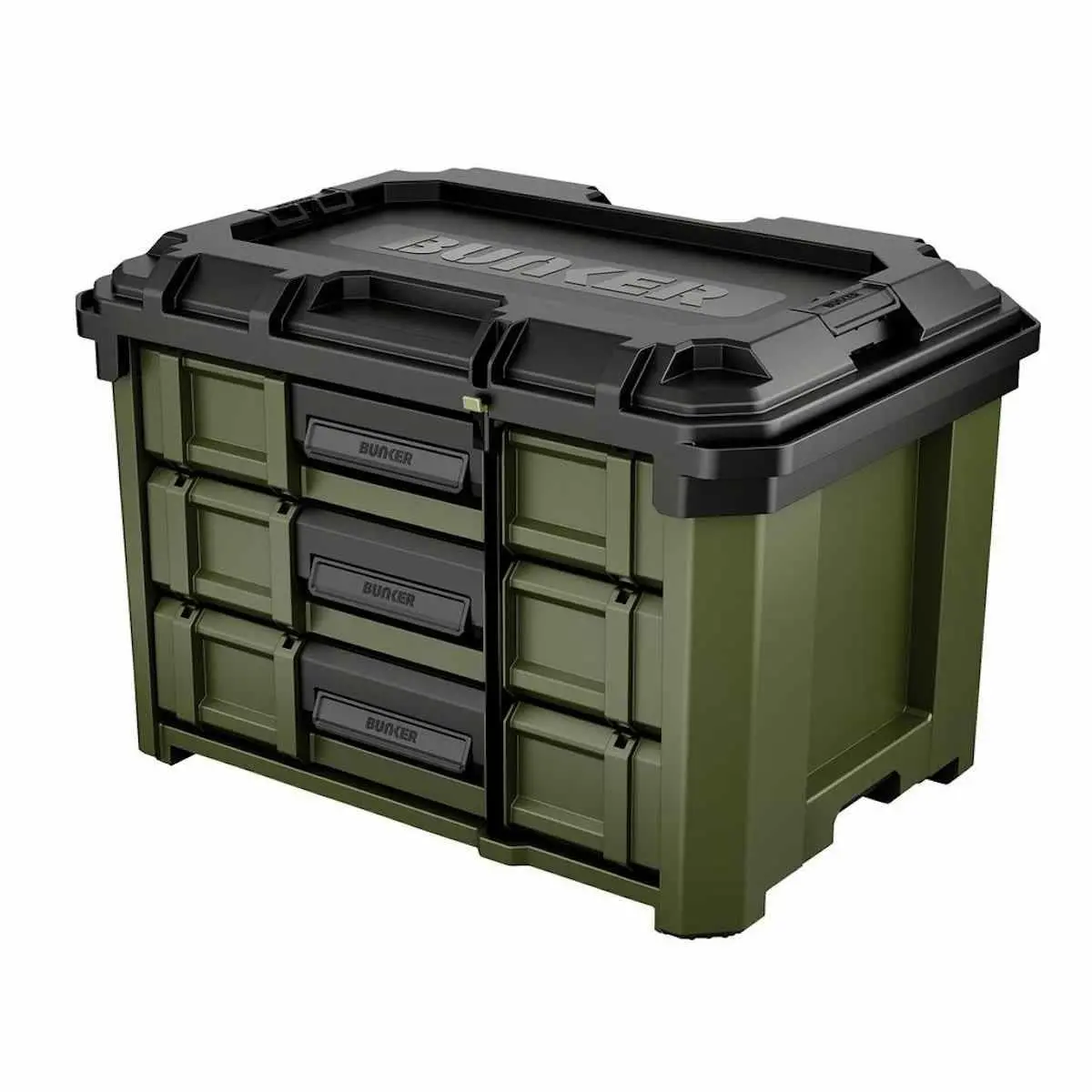 Bunker B600-3Dtb Load-Up 570Mm Stacking Tool Box 3 Drawer Heavy Duty Storage 29441 1