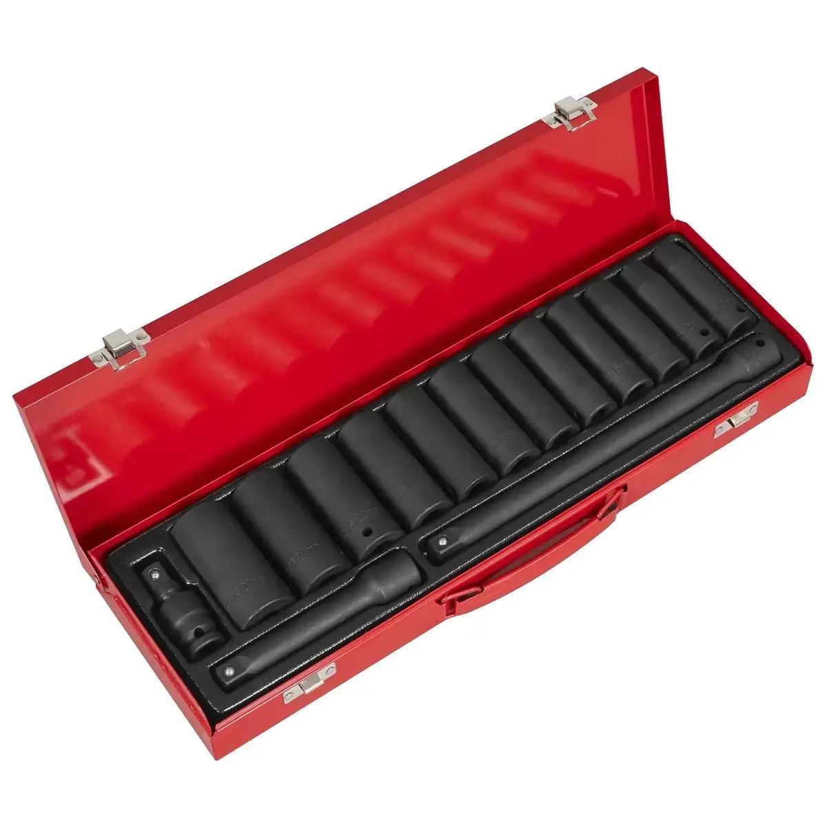 Sealey Ak5815m Deep Impact Socket Set 1/2"Sq Drive 15Pc 1