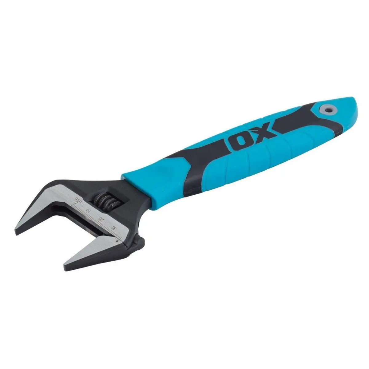 Ox Tools P324608 Pro Adjustable Wrench Extra Wide Jaw 200Mm/8" 1