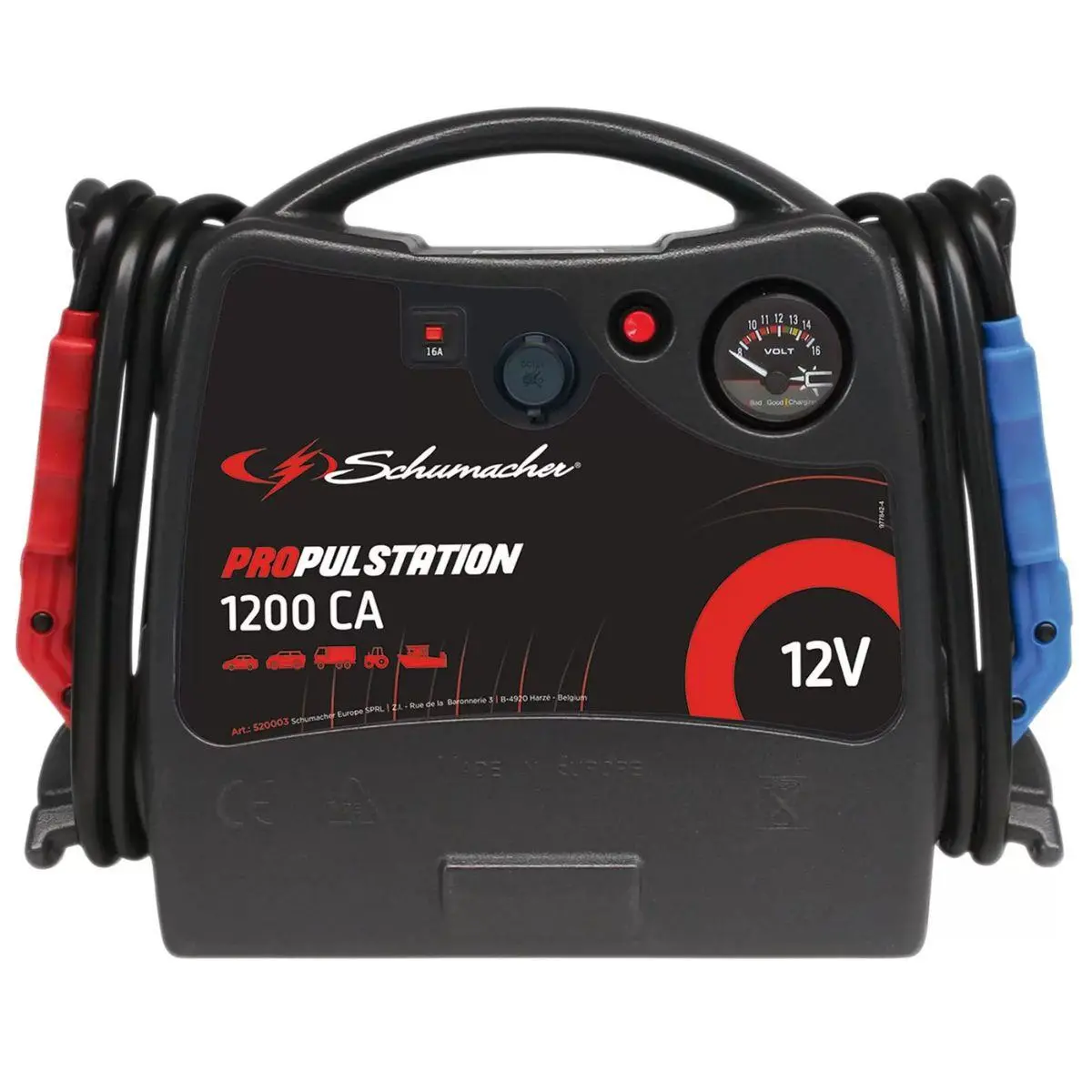 Schumacher 12V-1200Ca Propulstation Start Booster And Docking Station 13611 2