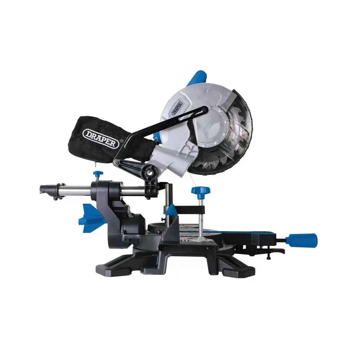 Draper Sms210b Sliding Compound Mitre Saw With Laser Cutting Guide 210Mm 230V/1500W 83677 1