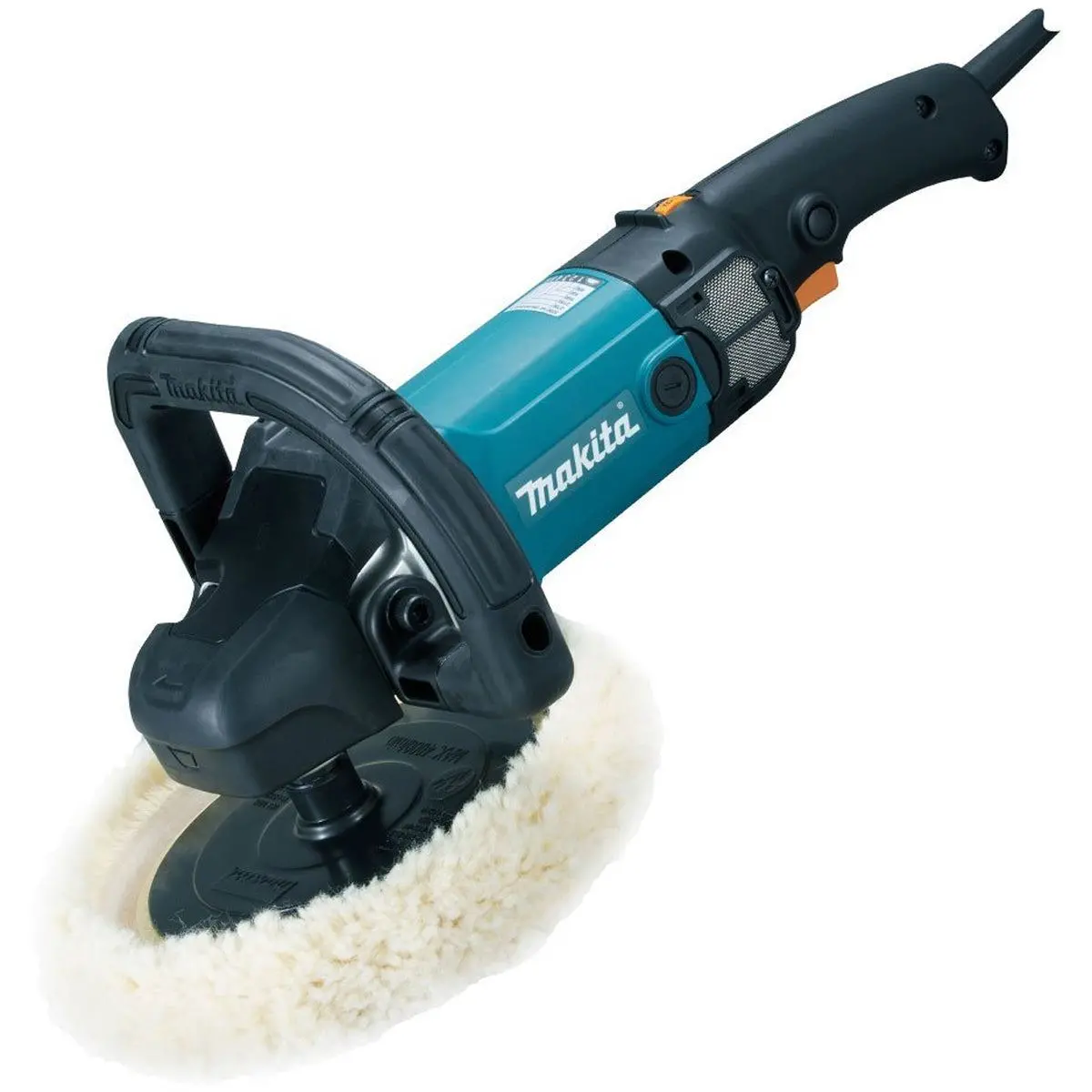 Makita 9237Cb/2 7"/180Mm Rotations Sander / Polisher 240V 1