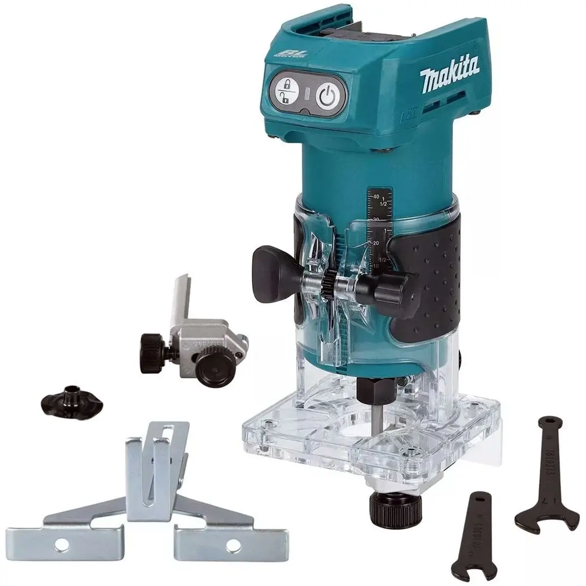 Makita Drt52z 18V Lxt Brushless 1/4" Router Trimmer Body Only 1