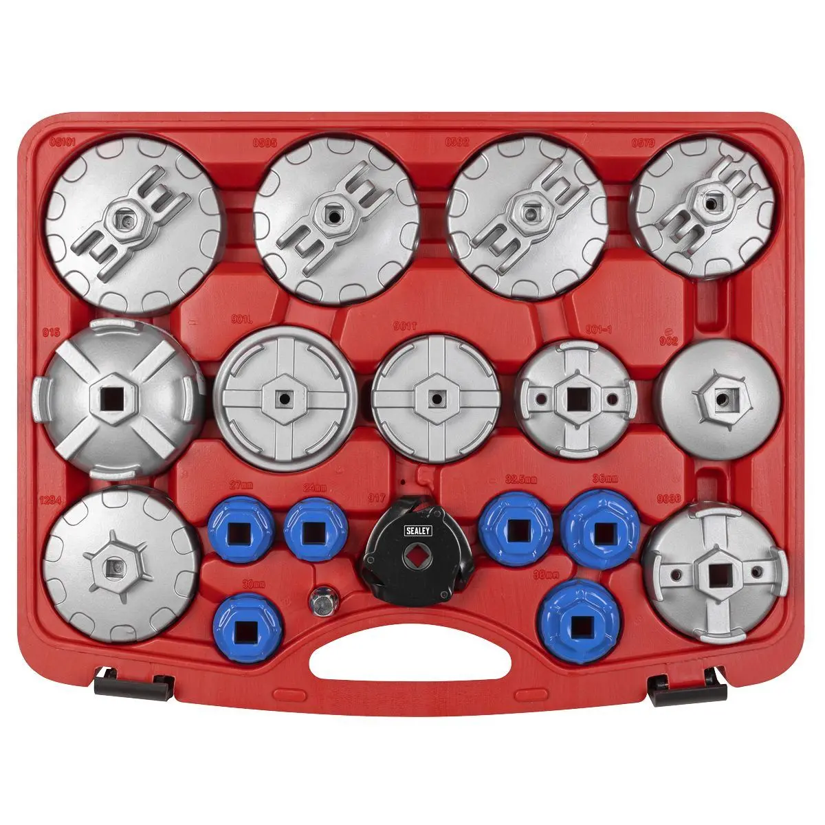 Sealey Vs7013 Oil Filter Cap Wrench Set 19Pc 2