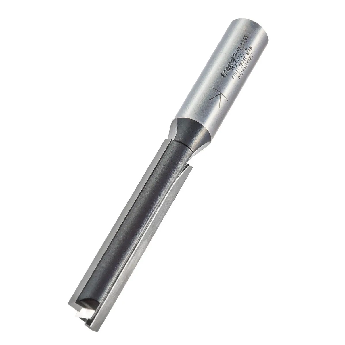 Trend 12Mm Two Flute Cutter Tr37x1/2Tc 1
