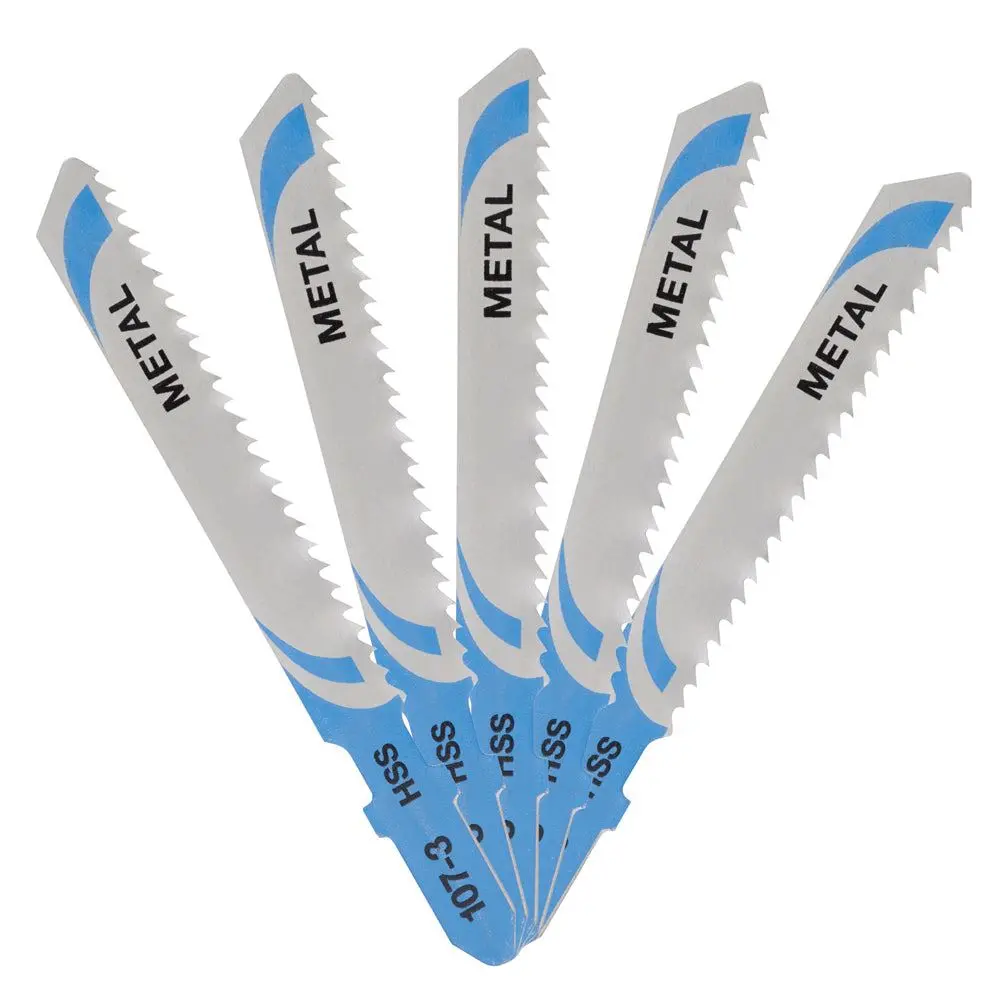 Dewalt 76Mm Hss T-Shank Jigsaw Blades For Metal Dt2161-Qz Pack Of 5 1