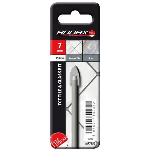Timco 6.5Mm Arrow Head Addax Tile & Glass Bit Tungsten Carbide Tip Tg65 1