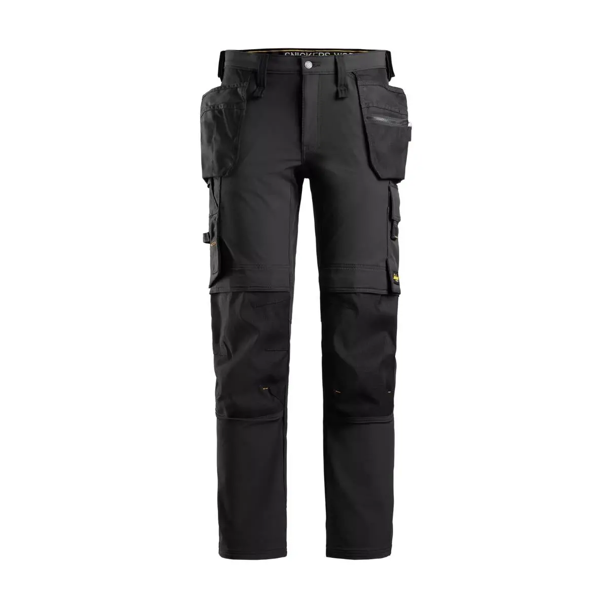 Snickers 6271 Allroundwork Full Stretch Trousers With Holster Pockets Black - 32" Leg 36" Waist 1