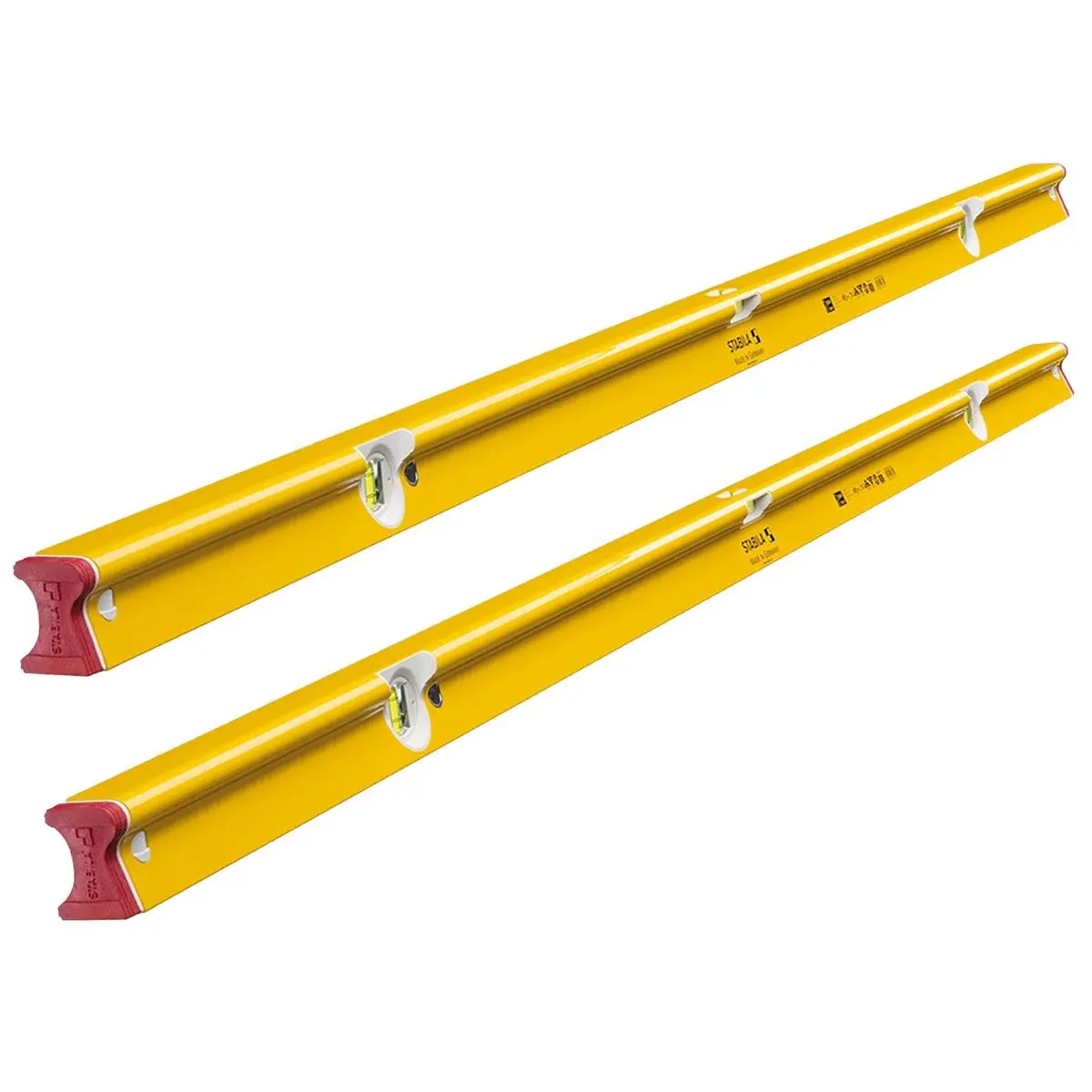 Stabila Stb-R-180 183Cm / 72In R-Type Spirit Level 3 Vial - 18375 Twin Pack 1