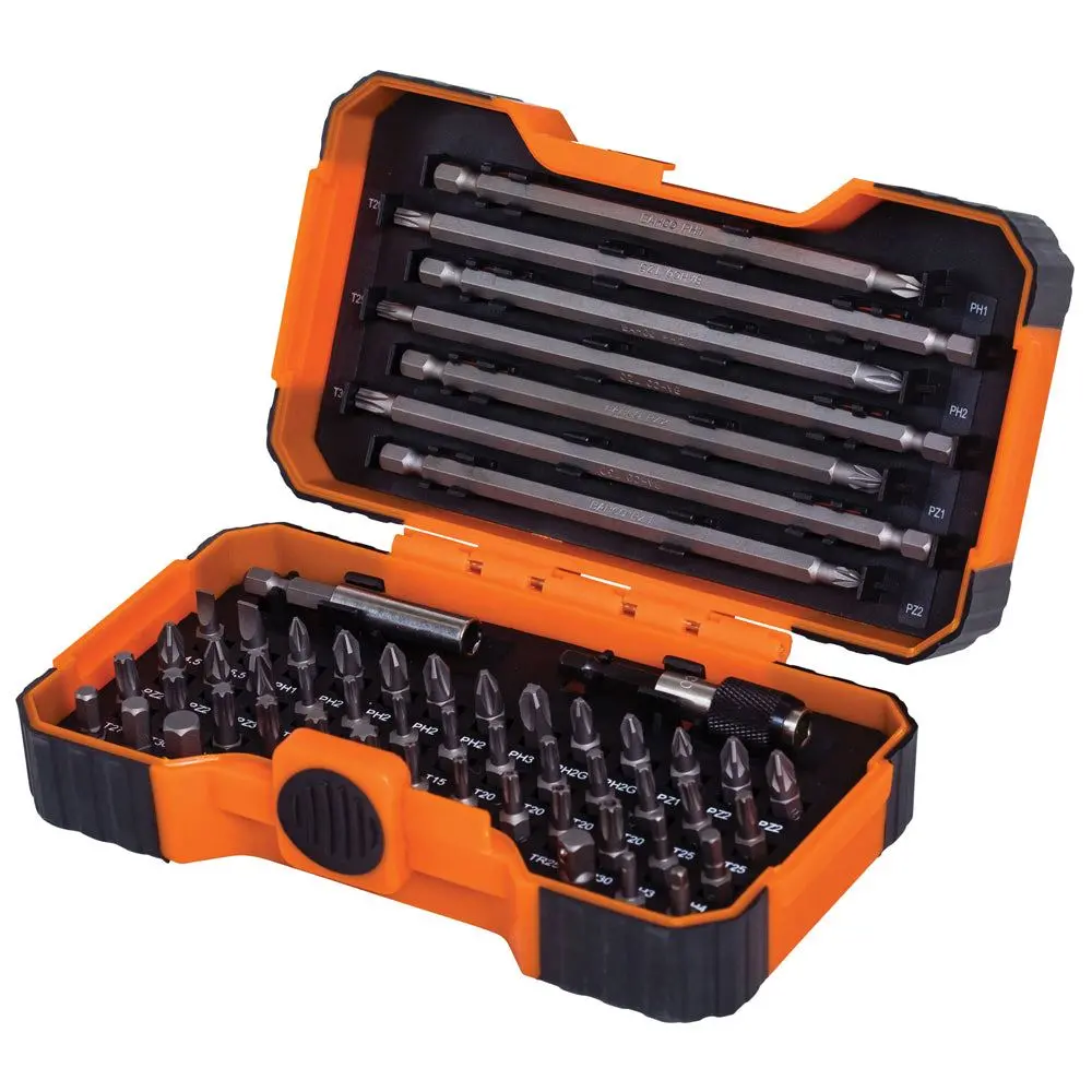 Bahco Bah59s54b 59/S54bc-Ip Screwdriver Bit Set Of 54 Piece 1