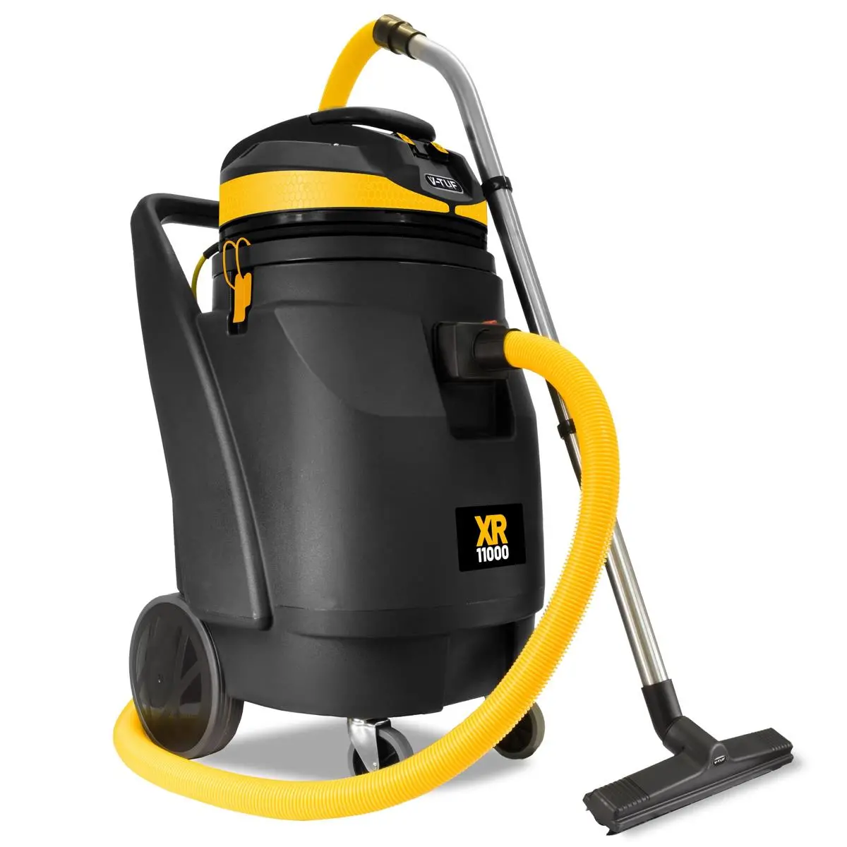 V-Tuf Xr11000-110 110L High Performance Wet & Dry Industrial Vacuum Cleaner Made From 70% Recycled Plastic 110V/2200W 1
