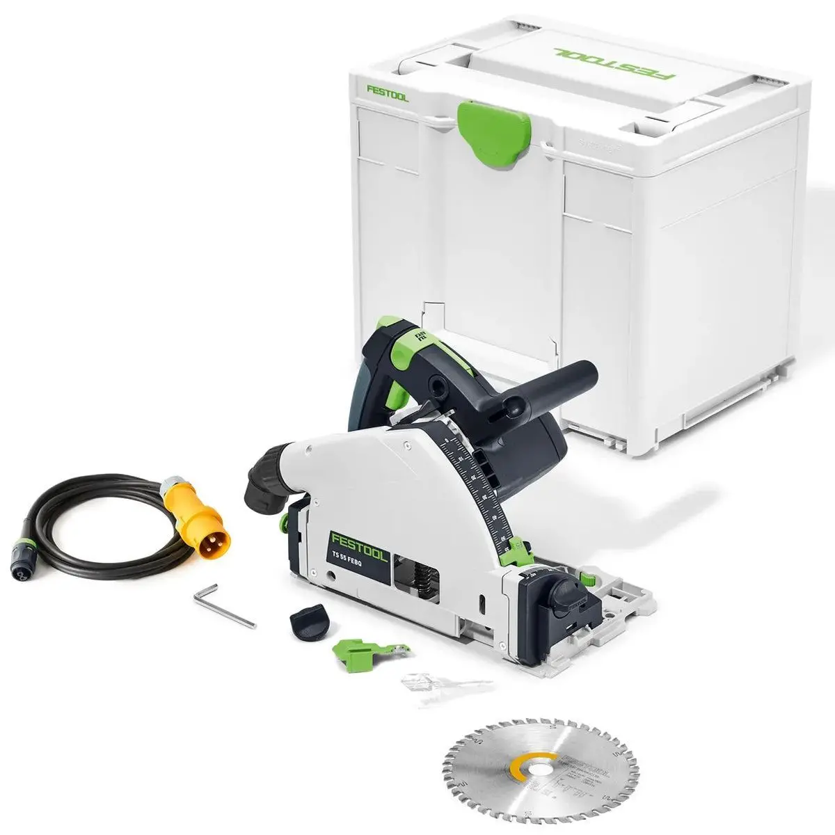 Festool Ts 55 Feq-Plus 110V Gb 160Mm Circular Plunge-Cut Saw In Systainer - 576707 1