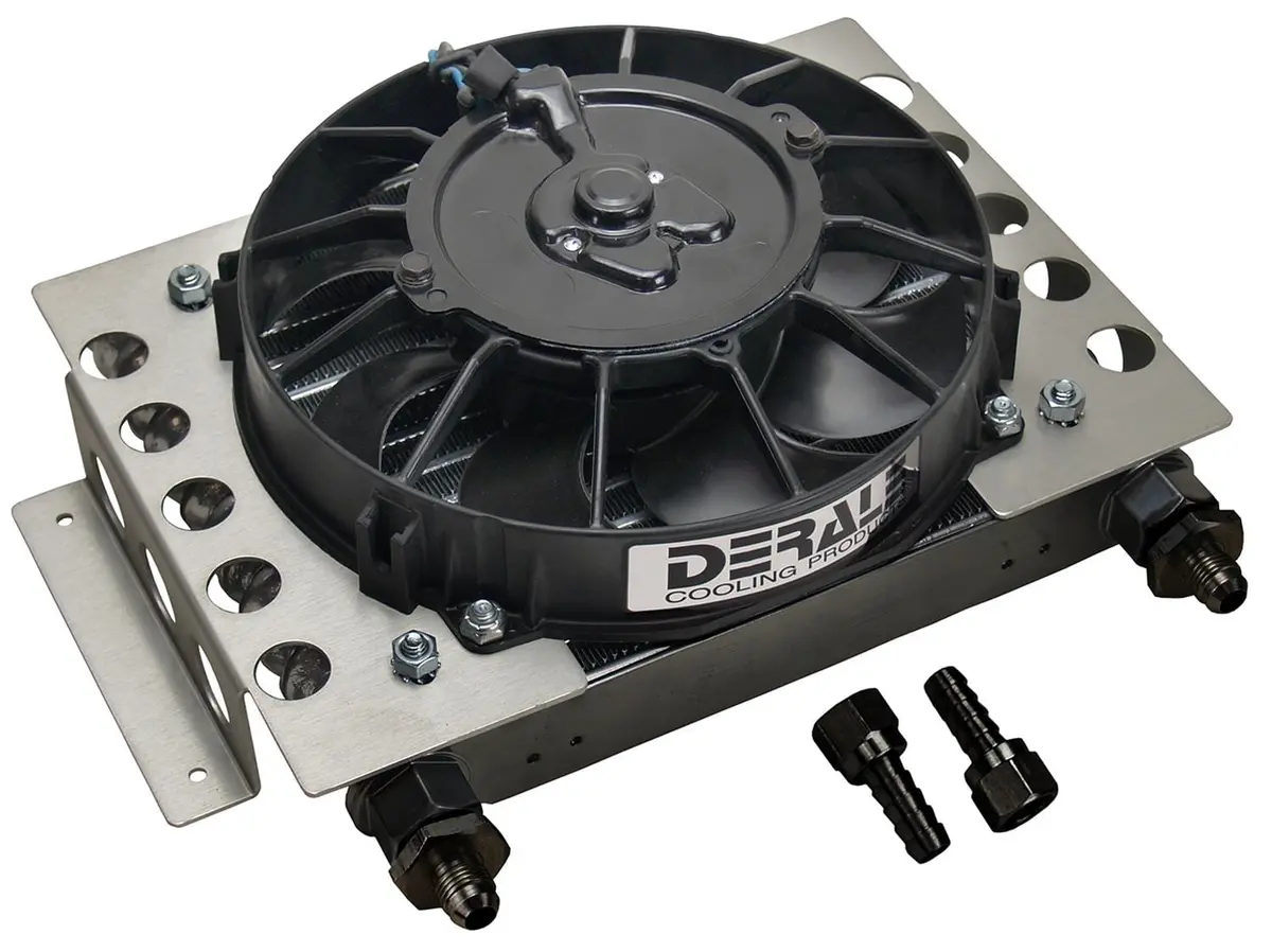 Derale 13750 Atomic-Cool Remote Transmission Fluid Cooler 1