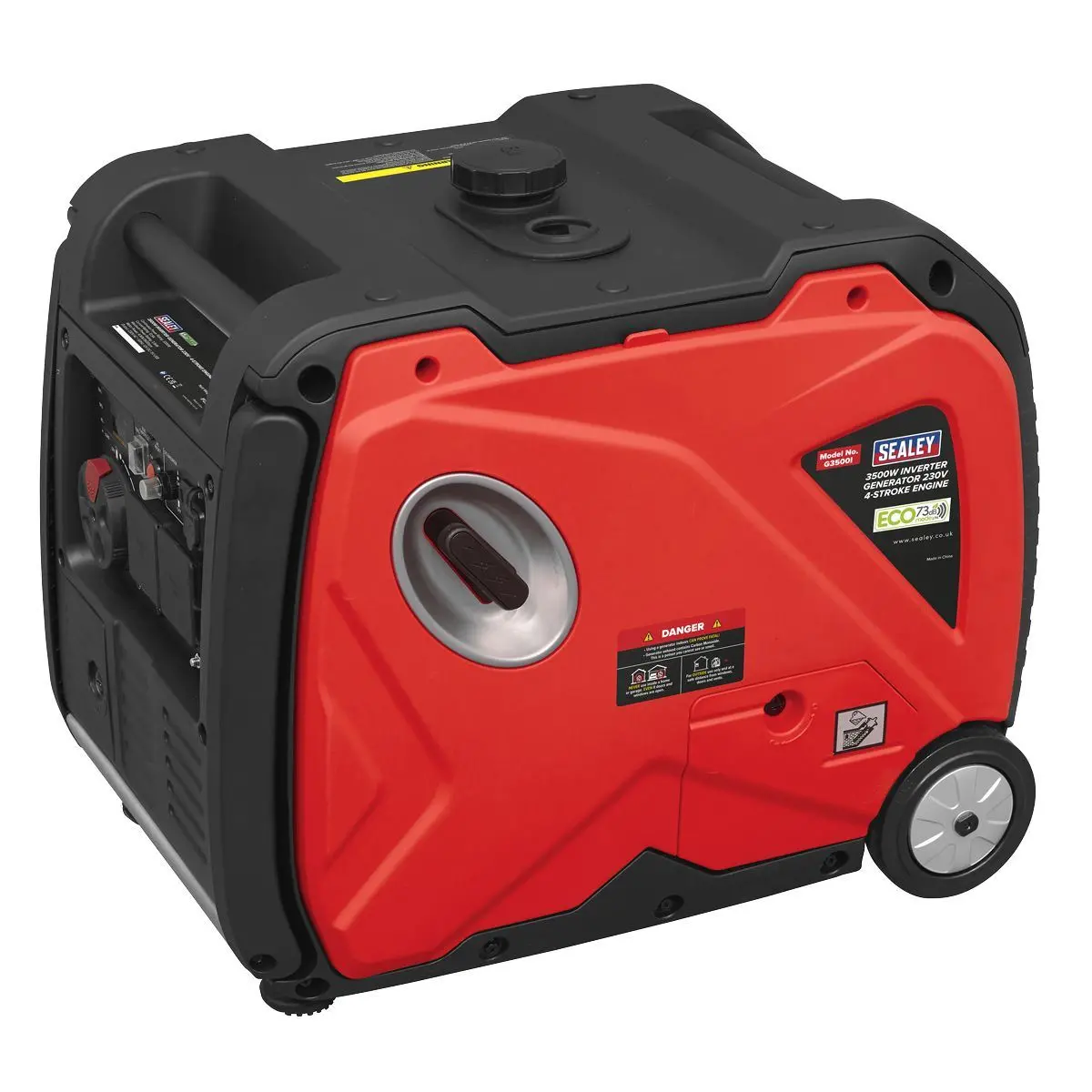 Sealey G3500i 4-Stroke Engine Inverter Generator 230V/3500W 1