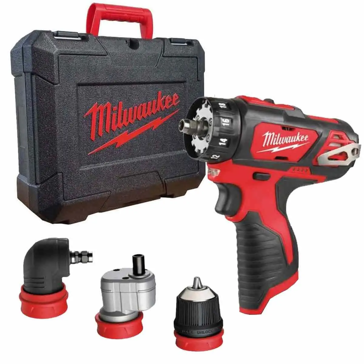 Milwaukee M12bddxkit-0X 12V Removable Drill Driver With Case 1