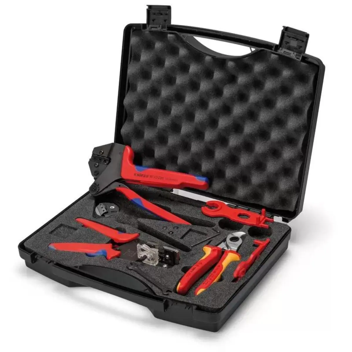 Knipex 97 91 04 V02 7Pc Photovoltaics Hand Tool Set In Case 13169 1