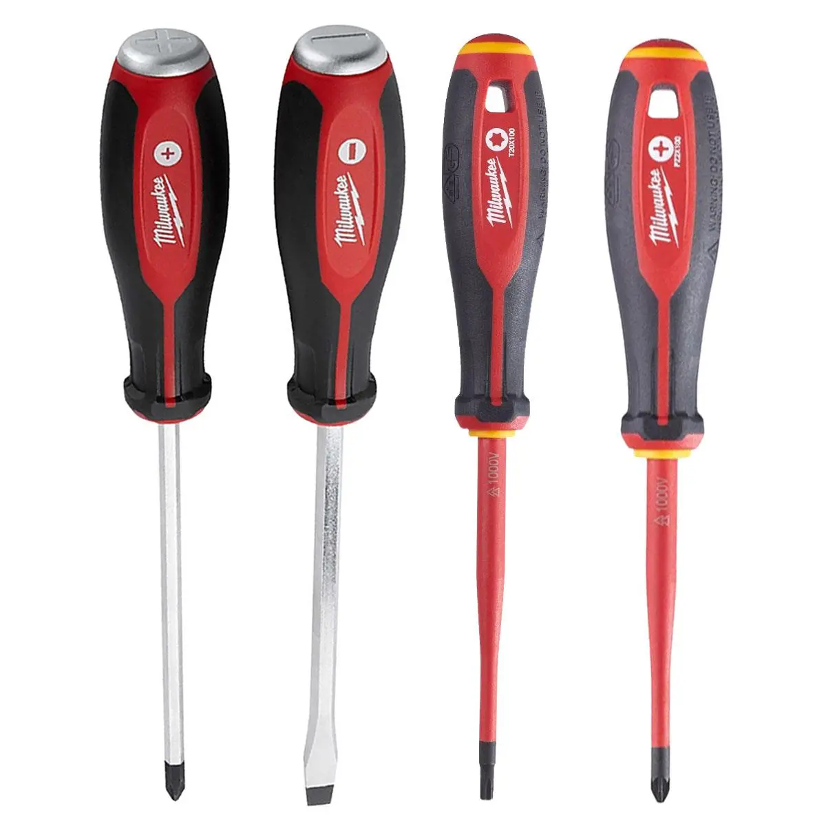 Milwaukee Tri-Lobe Vde Screwdriver Set 4 Piece 1