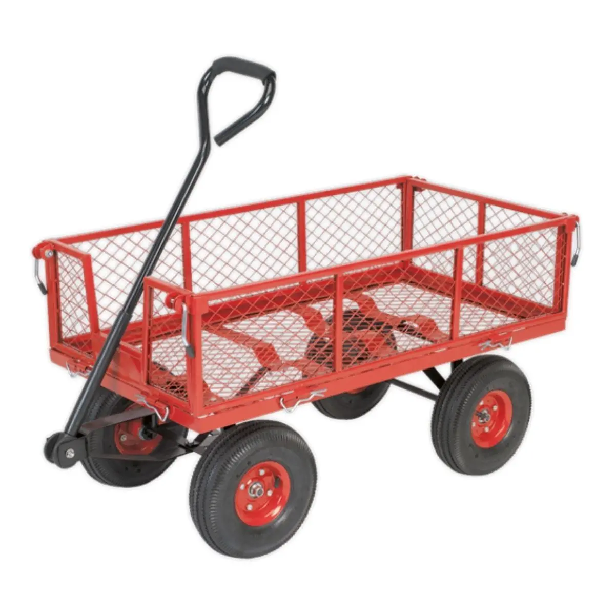 Sealey Cst997 Platform Truck With Folding/Removable Sides 200Kg Capacity 1