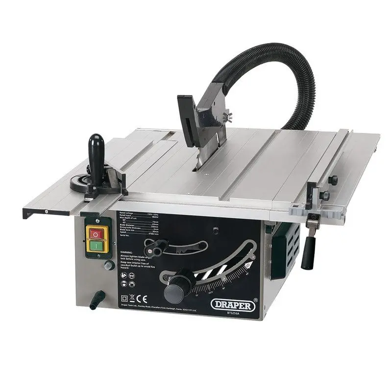 Draper Bts256a Sliding Table Saw 250Mm 230V/1800W 99258 1