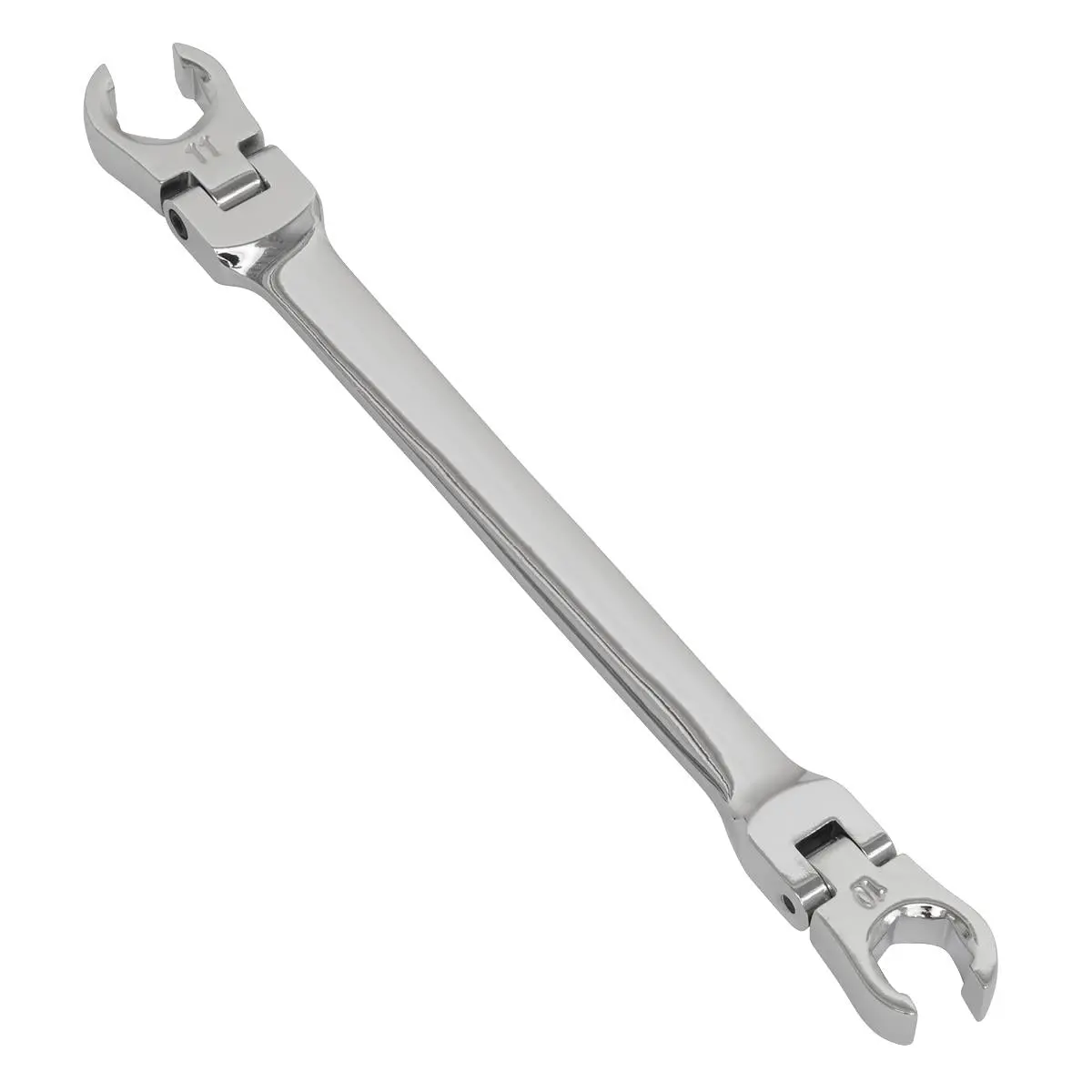 Sealey Premier Flexi-Head Flare Nut Spanner 10 X 11Mm [Ak26521] 1