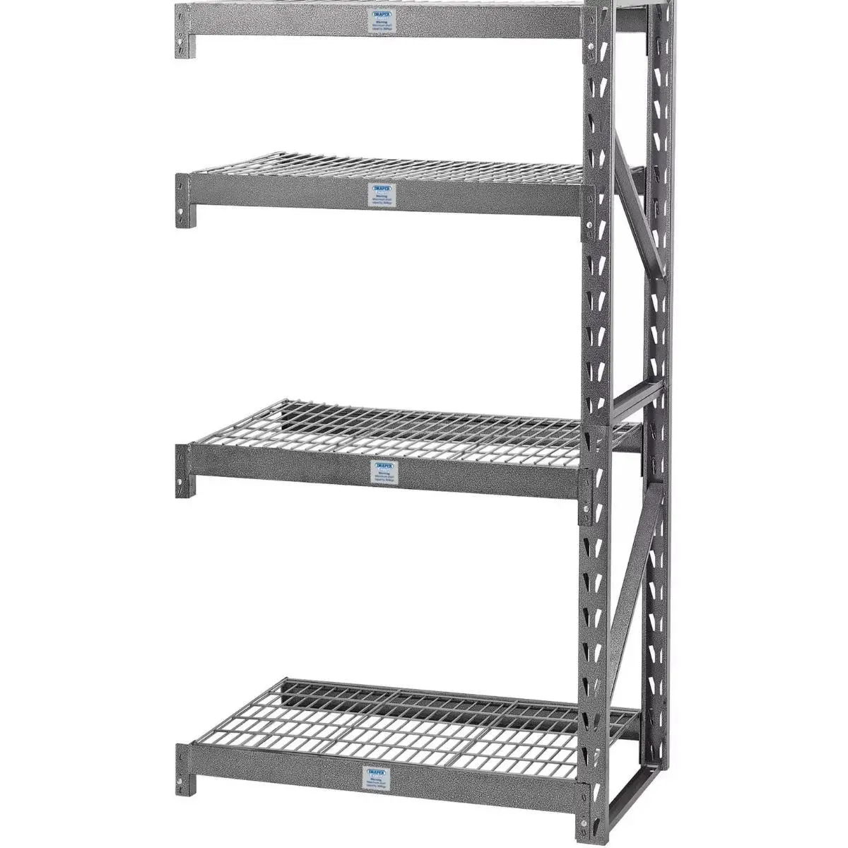 Draper Msuhd104e/Pro Expert Heavy Duty Steel 4 Shelving Extension Unit 05231 1