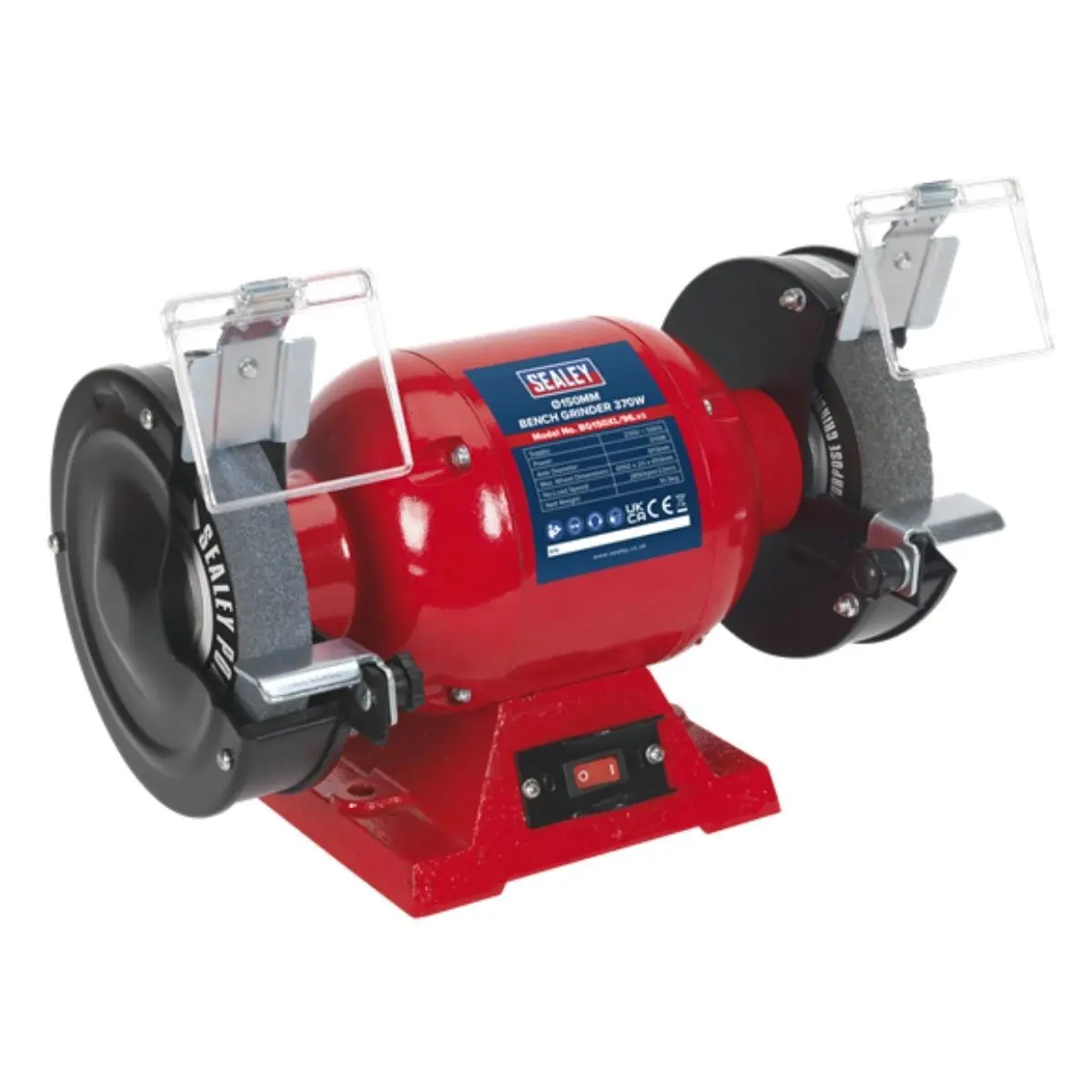 Sealey Bg150xl/96 Bench Grinder Ø150mm 370W/230V 1