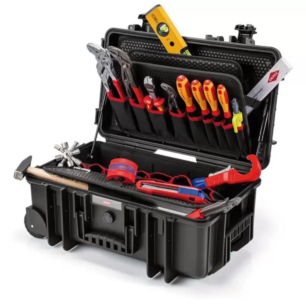 Knipex 00 21 33 S 17Pc Plumbing Hand Tool Kit In Robust26 Tool Case 13174 1