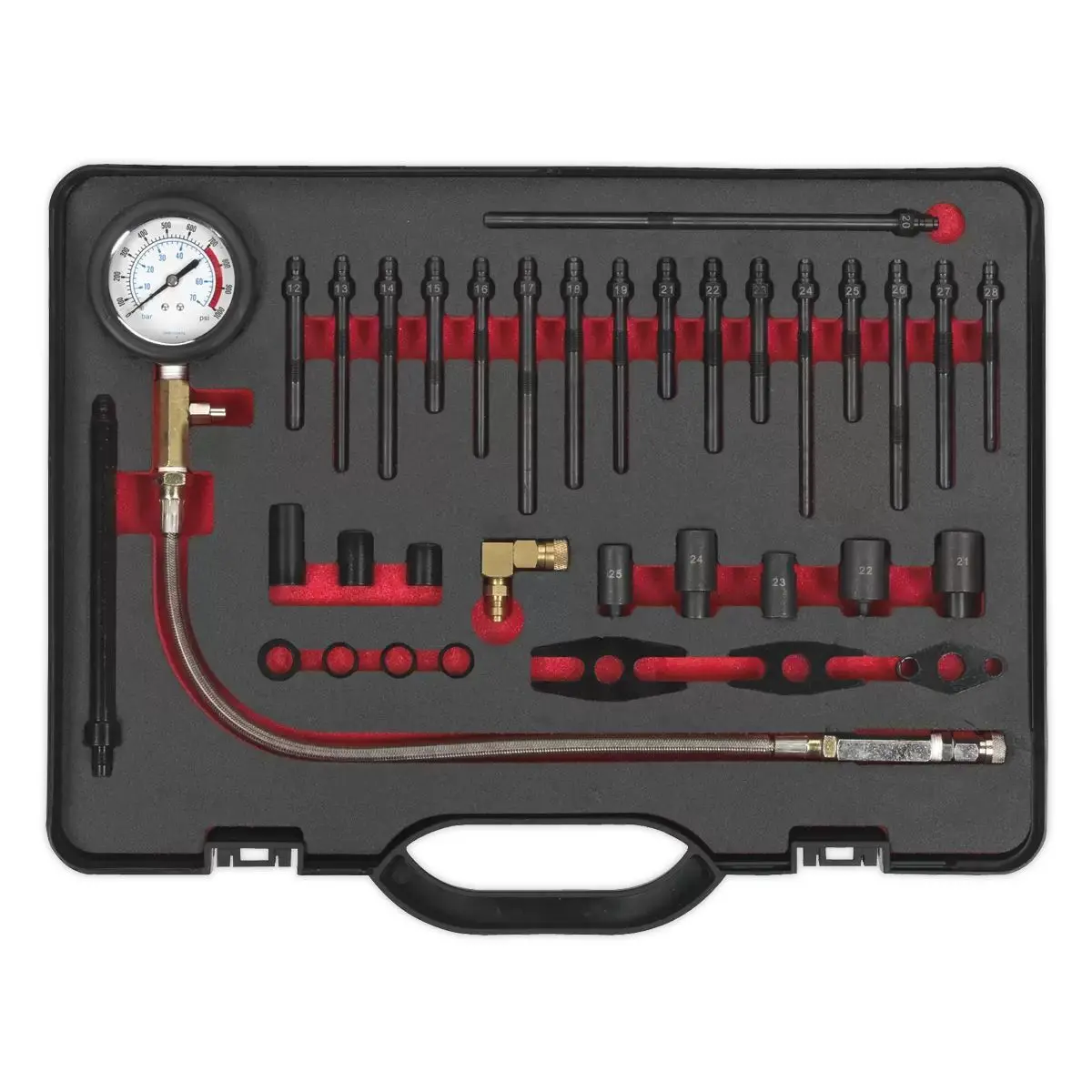 Sealey Vse3158 Diesel Compression Test Kit 2
