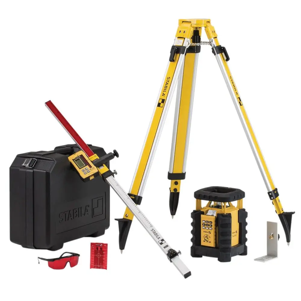 Stabila Stblar350set Lar 350 Rotation Laser L-Set High Precision Leveling Tool For Accurate Measurements 19111 1