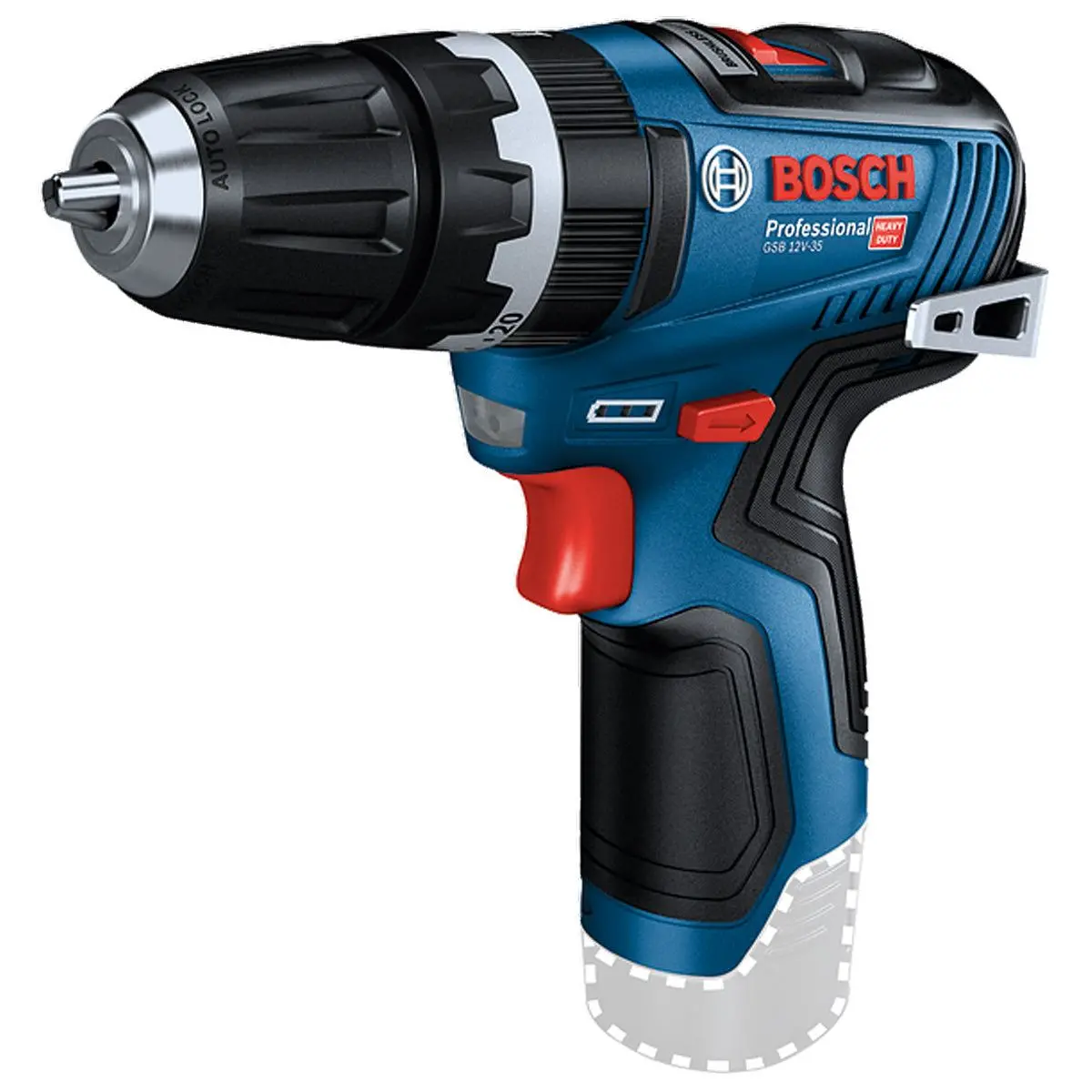 Bosch Gsb 12V-35 Professional Brushless Combi Drill Body Only For Versatile Drilling Power 06019J9002 1