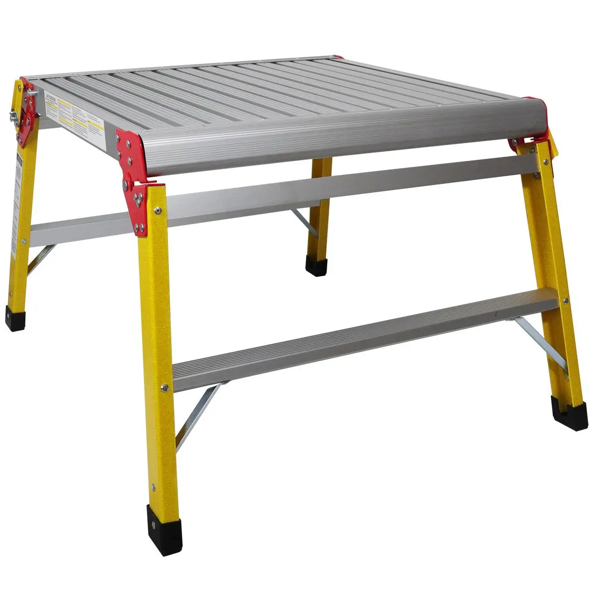 Excel 600 X 600Mm Fibreglass Heavy Duty Platform Folding Hop Up Pack Of 2 2