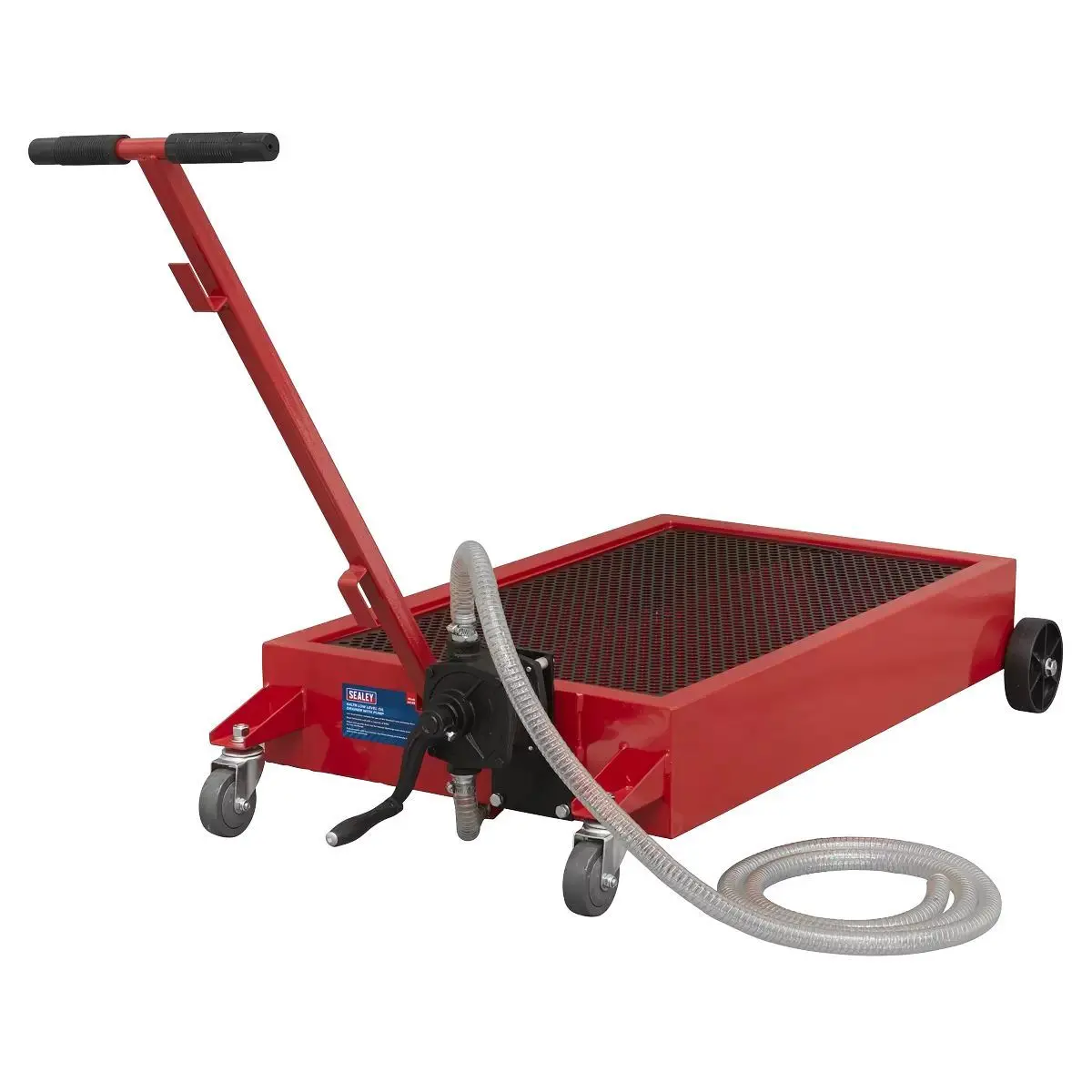 Sealey Ak467dxp 64L Low Level Oil Drainer With Pump 1