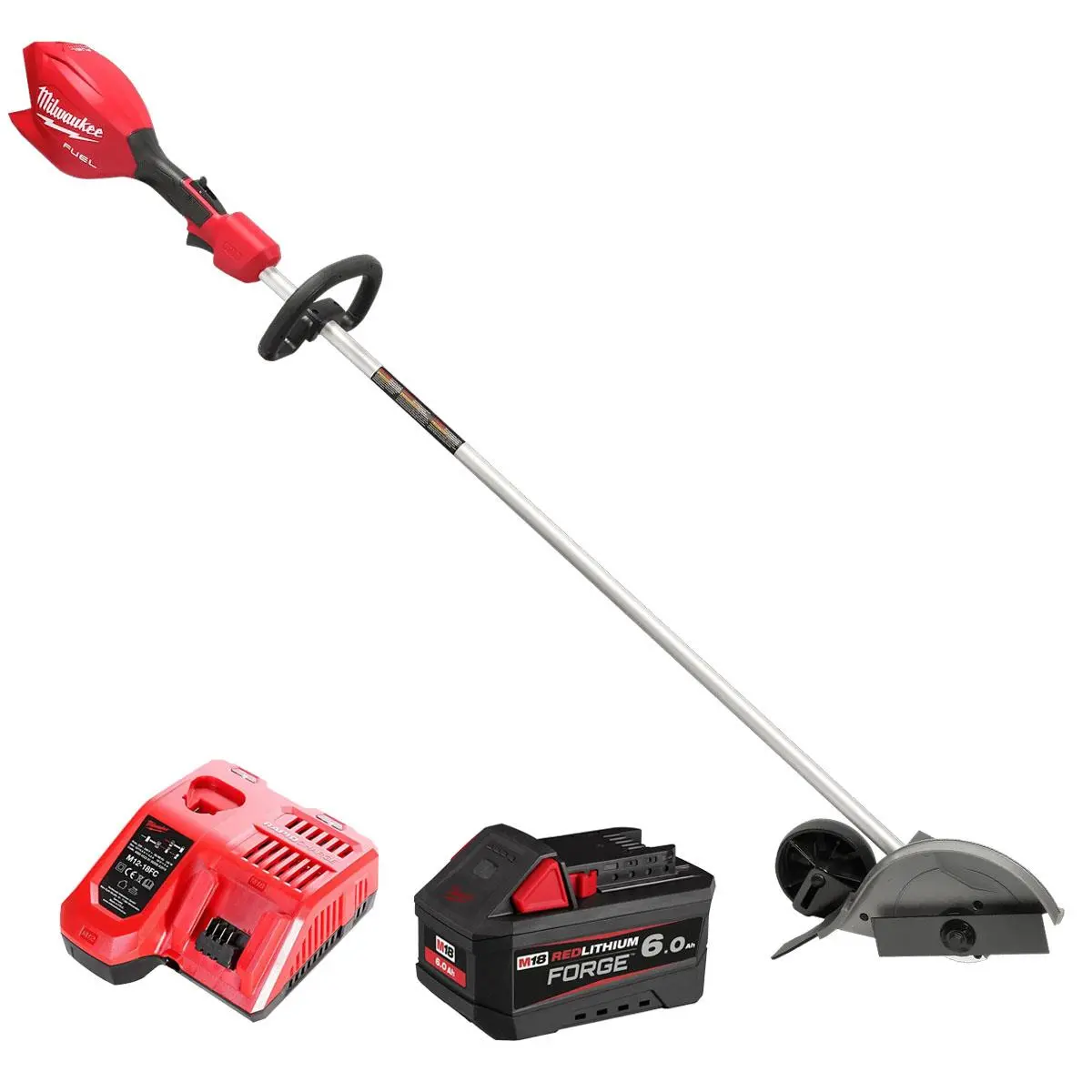 Milwaukee M18fedg-0 18V Fuel Brushless Edger With 1 X 6.0Ah Battery & Charger 1
