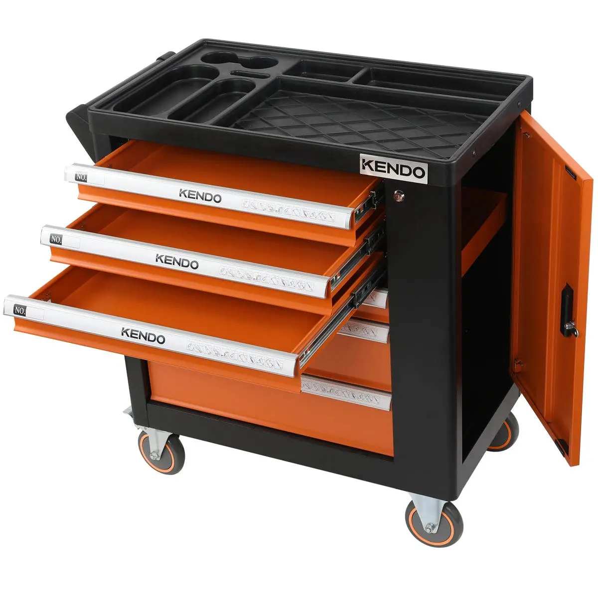 Kendo Roller Cabinet With 6 Drawer 1