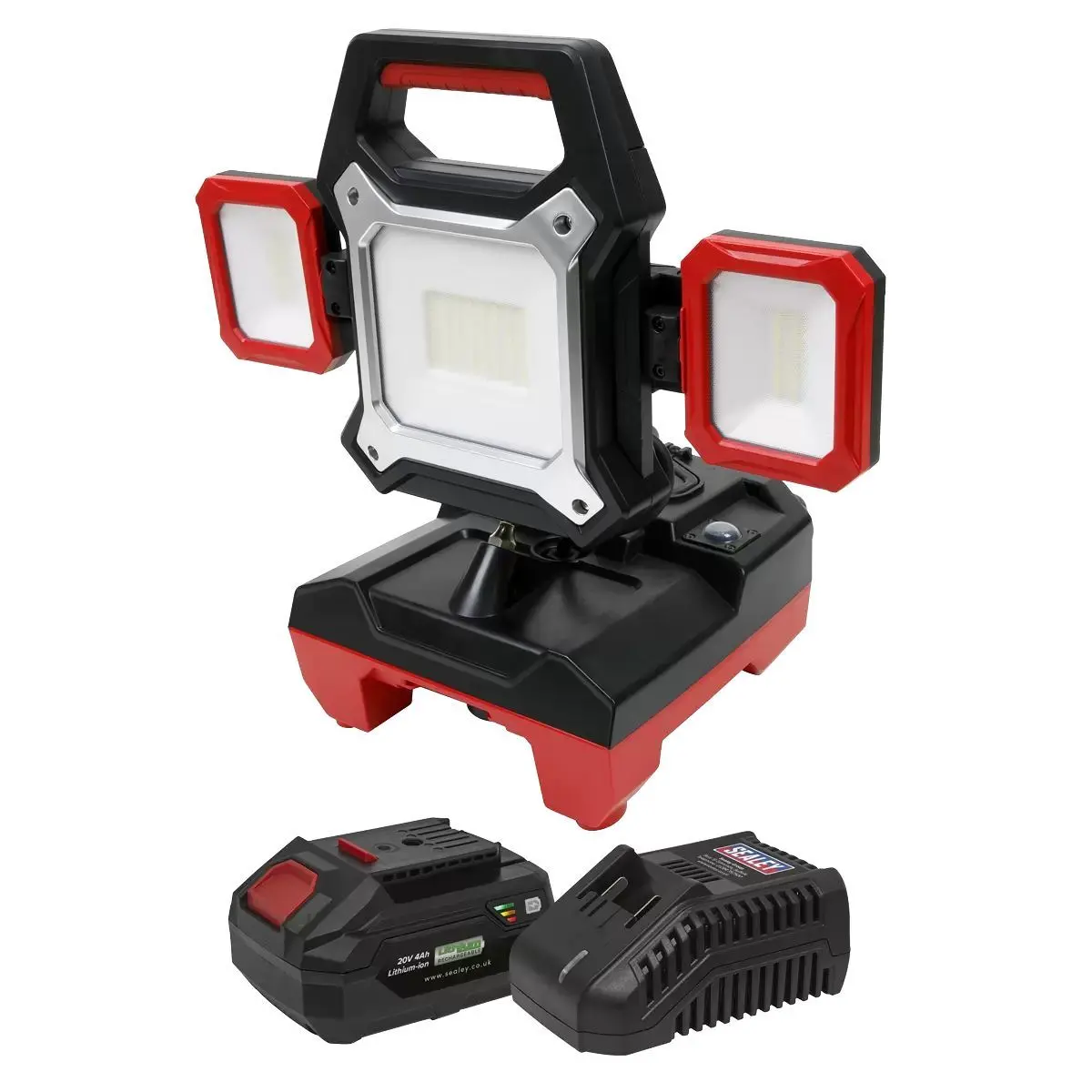 Sealey Cp20vwlkit1 Cordless/Corded 2-In-1 Work Light Kit With Battery & Charger 2
