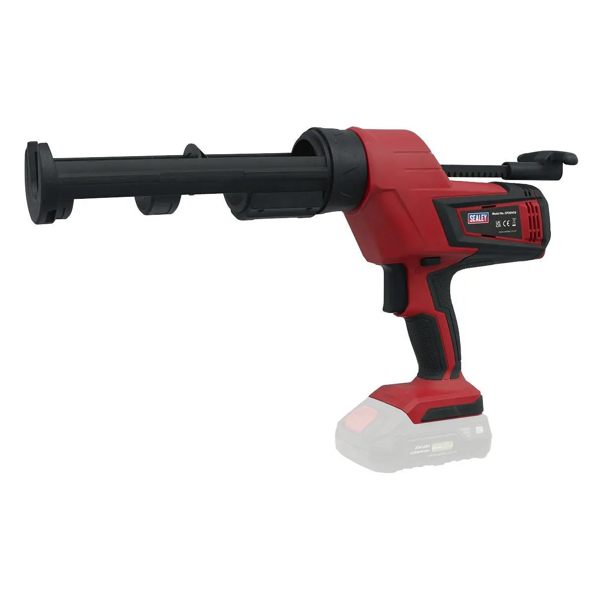 Sealey Cp20vcg Cordless Caulking Gun 310Ml 20V Sv20 Series Body Only 1