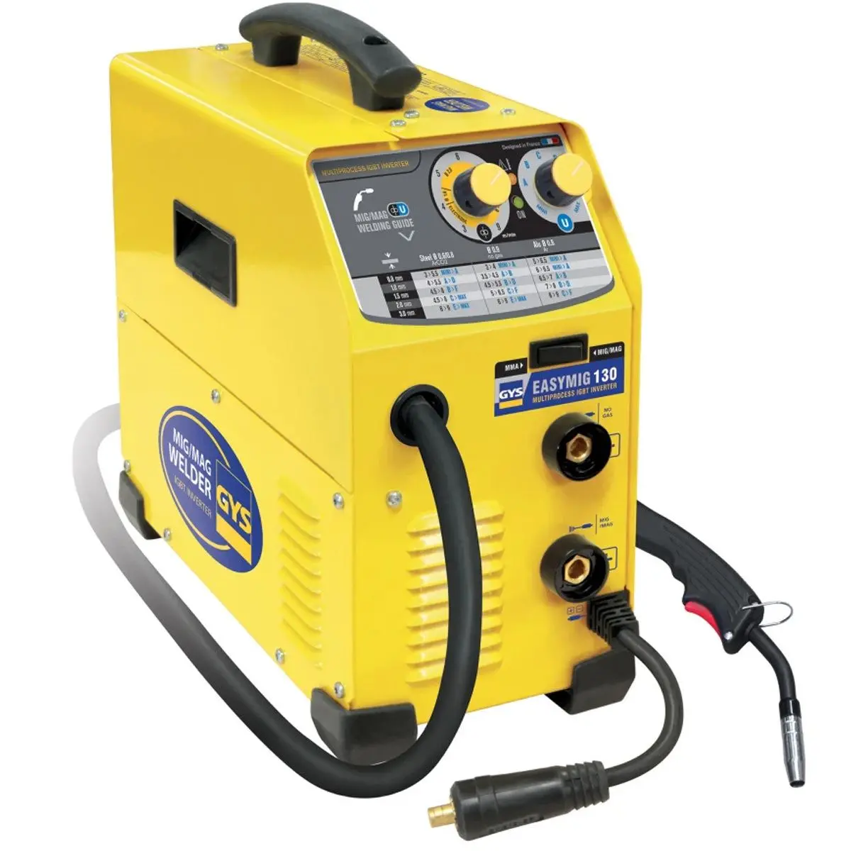 Gyc Gys031869 Easymig 130 Mig Welder 240V Multi-Process Welding, Inverter Technology, Ideal For Steel 1