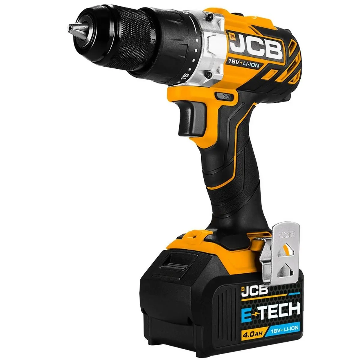 Jcb 21-18Bldd-4X 18V Brushless Drill Driver With 1 X 4.0Ah Lithium-Ion Battery & 2.4A Charger 1