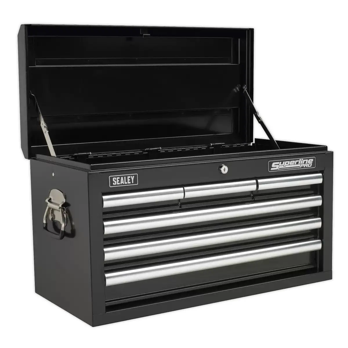 Sealey Ap33069b 6 Drawer Topchest With Ball-Bearing Slides Black 1